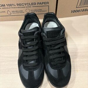 Maison Martin Margiela Black and Gray Sneakers